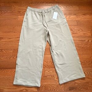 Athleta Tan XL Heavyweight Terry Pant